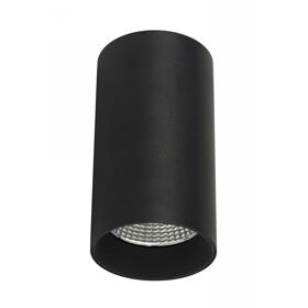 DL300026  Eos 20, 20W Black & Black Surface LED Spotlight 1560lm 40° 4000K IP20